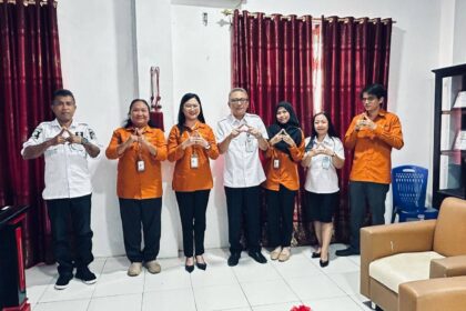 BPS dan Diskominfo Sitaro Bahas Persiapan Sensus Ekonomi 2026