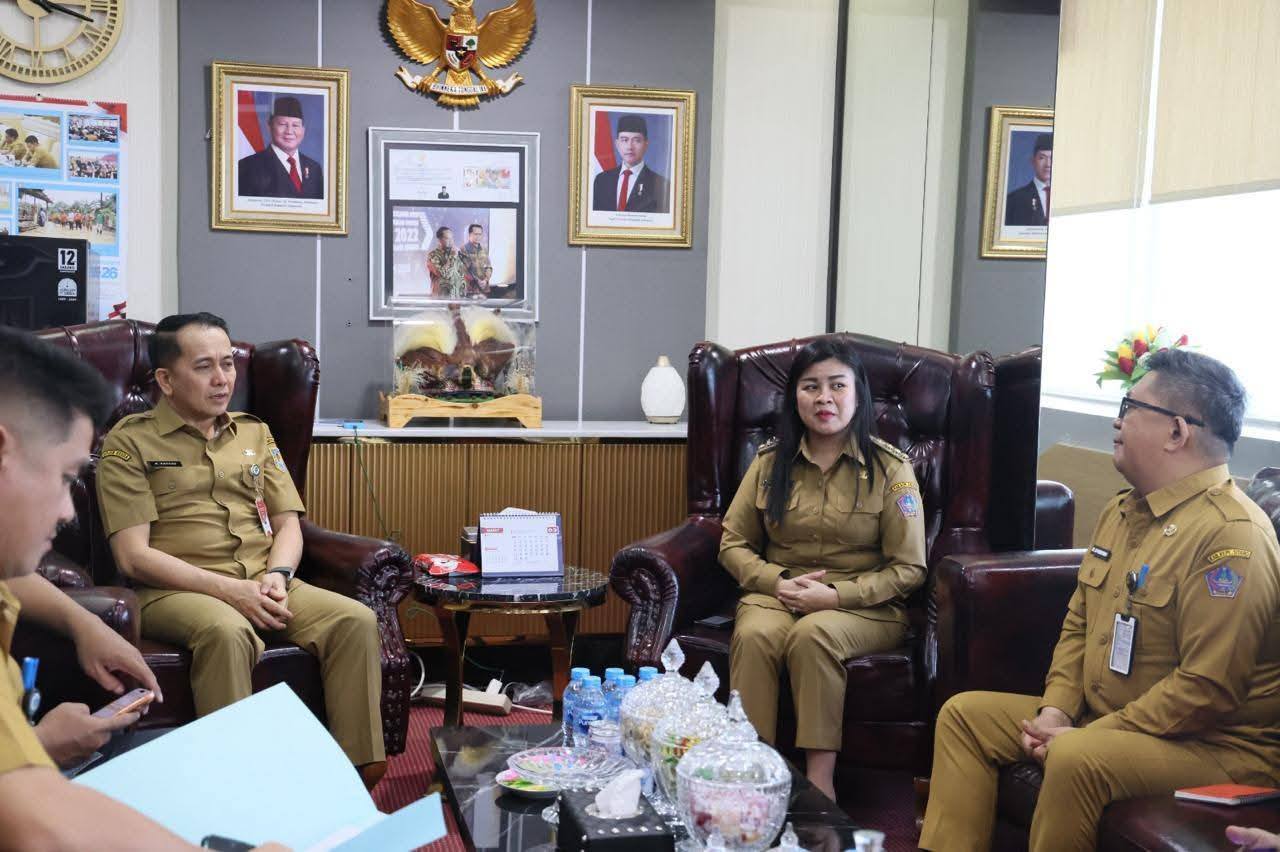 Bupati Sitaro Audiensi dengan Dirjen Bina Keuangan Kemendagri, Bahas Dukungan Fiskal Pascabencana