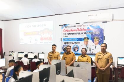 Wabup Sitaro Resmi Buka Tes Akademik di Siau Barat