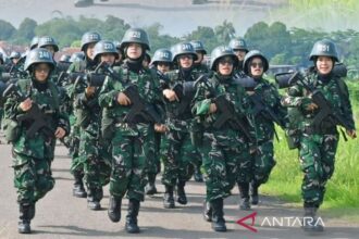 ASN Komponen Cadangan Ikuti Latihan Simulasi Tempur di Bogor