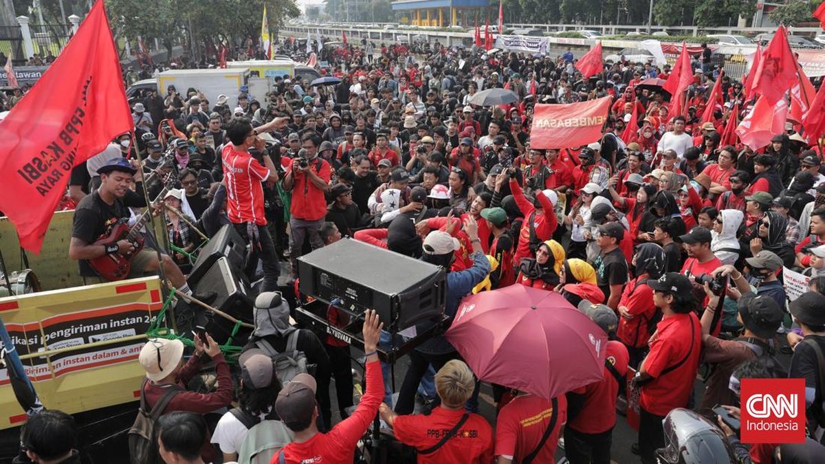 Aksi May Day di Jakarta Akan Berlangsung di Monas dan Gedung DPR
