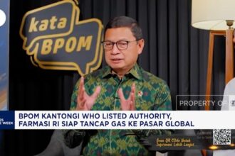 BPOM Raih Pengakuan WHO, Farmasi Sasar Pasar Global