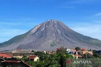 Badan Geologi Peringatkan Peningkatan Aktivitas Gunung Sinabung