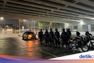 Brimob Polda Metro Jaya Redam Tawuran di Jakarta dan Bekasi