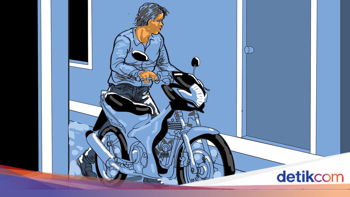 CCTV Tangkap Pencurian Motor di Jakut, Dua Pelaku Ditangkap