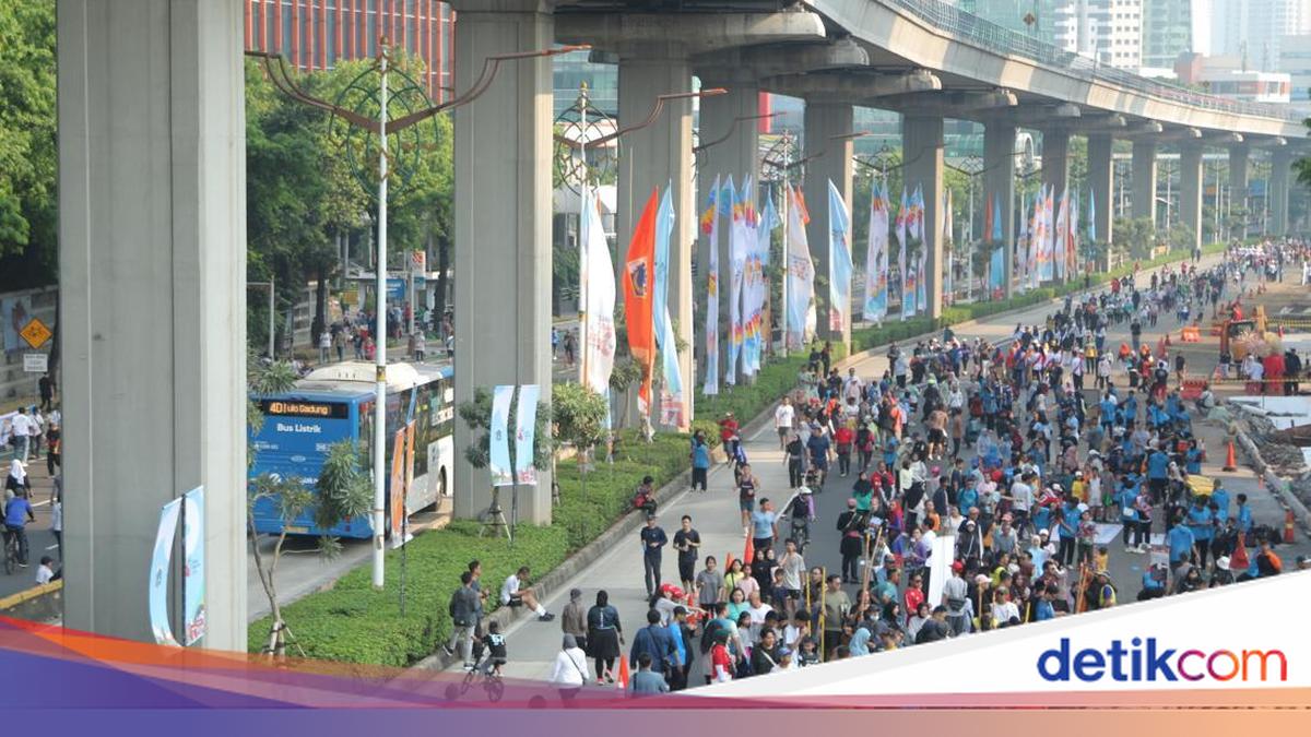 CFD di Jalan Rasuna Said Ditiadakan Sementara Minggu Ini