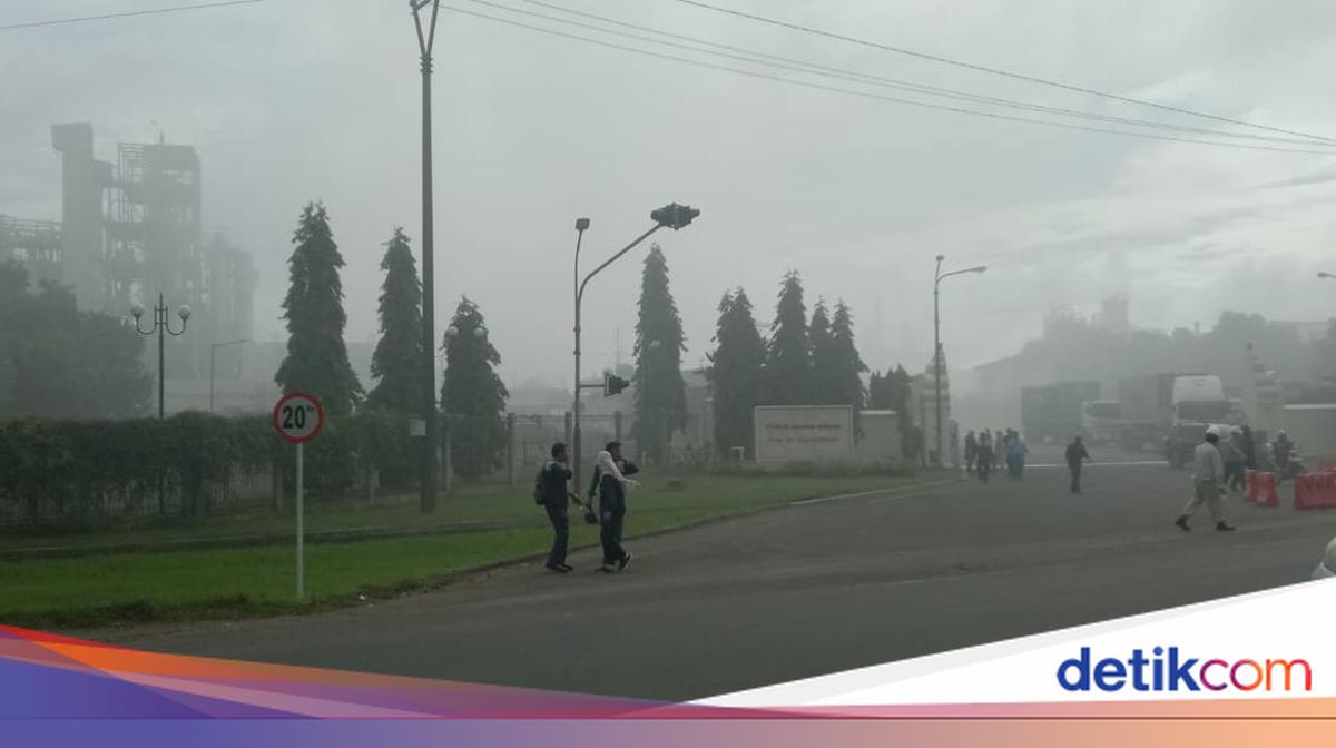 DLHK Banten Teliti Gas Beracun Setelah Ledakan di Pabrik Kimia