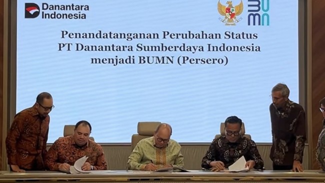 Danantara Sumberdaya Indonesia Resmi Jadi BUMN Ekspor