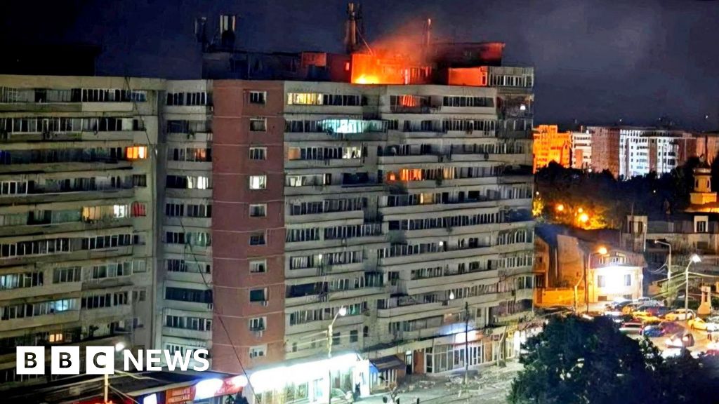 Drone Rusia Menabrak Gedung Apartemen di Rumania