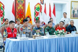 Gubernur Kalteng Bahas Antrean SPBU Bersama Pertamina dan Forkopimda