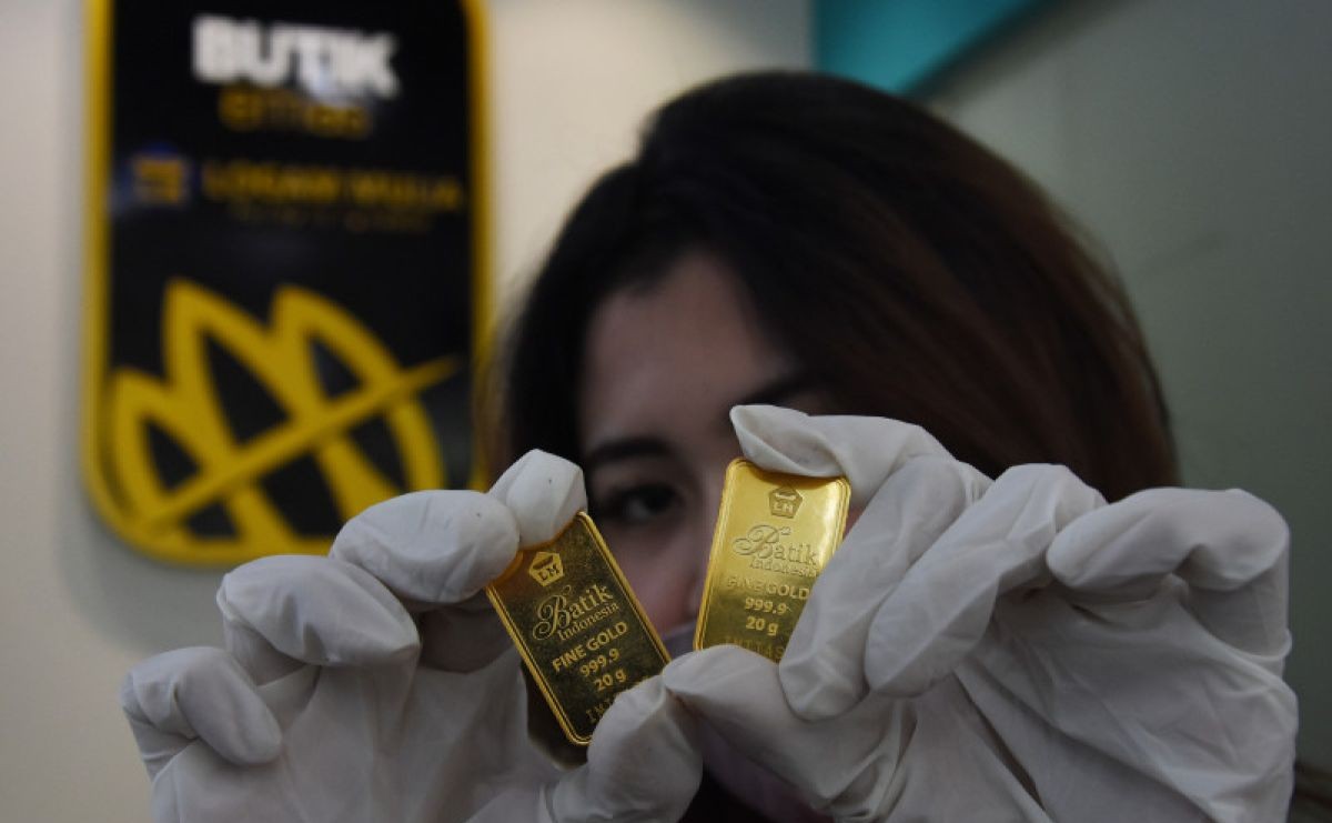 Harga Emas Antam Hari Ini Turun ke Rp2.798.000