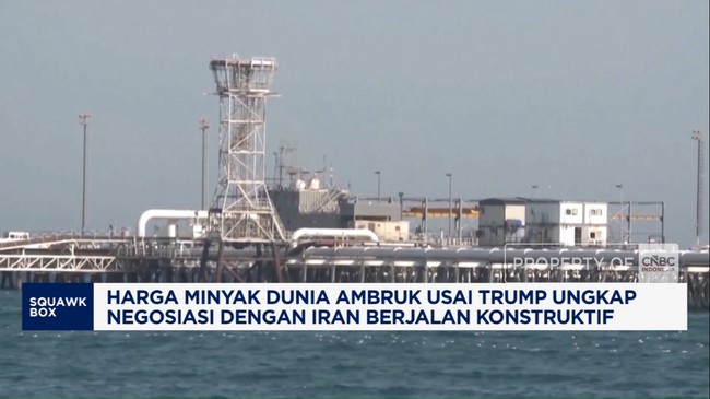 Harga Minyak Dunia Turun Setelah Negosiasi Trump dan Iran