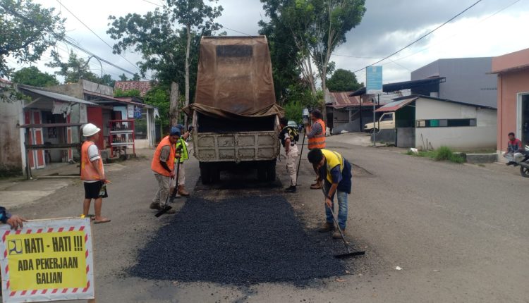 Pemkot Kotamobagu lakukan perbaikan Jalan Zakaria Imban secara bertahap