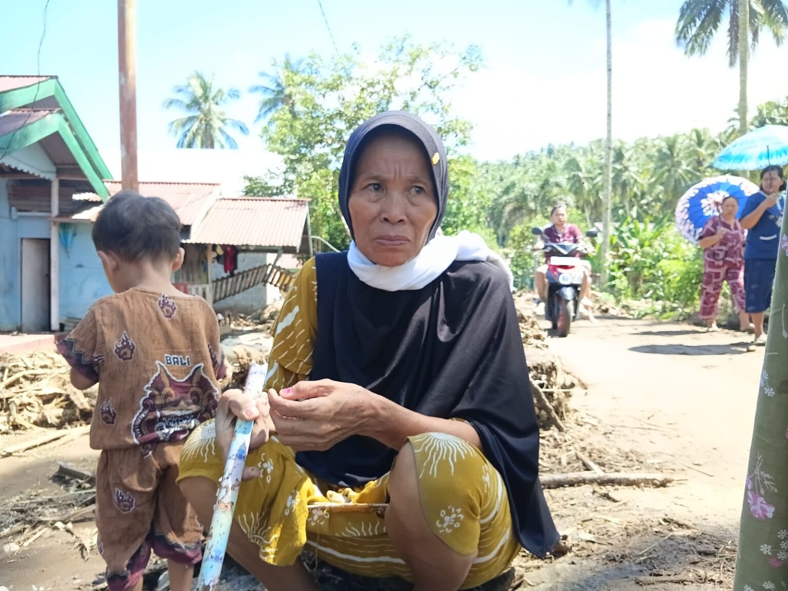 Takut dihantam kayu, warga Solimandungan II masih trauma banjir