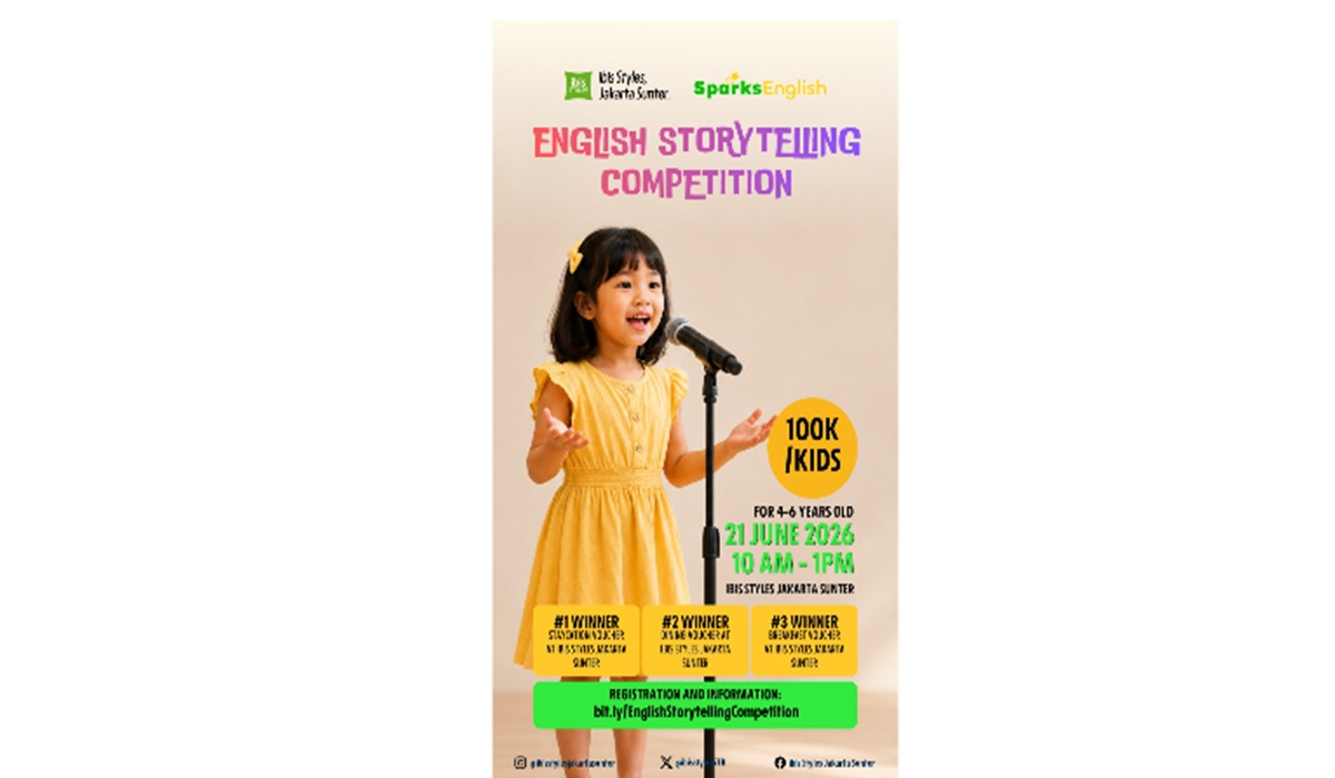 Ibis Styles Jakarta Sunter Adakan Kompetisi Mendongeng Bahasa Inggris Anak