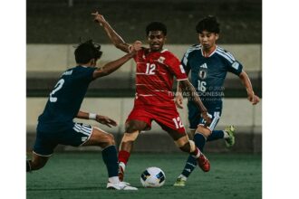 Indonesia Dikalahkan Jepang 1-3 di Piala Asia U-17 2026