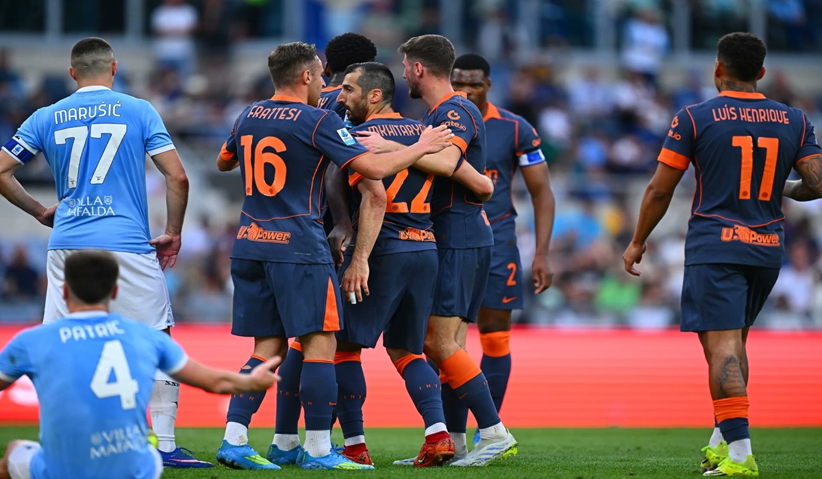 Inter Milan Kuasai Laga, Menang Telak atas Lazio di Olimpico