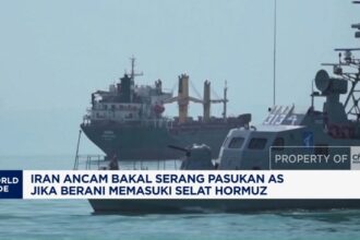 Iran Ancam Serang AS Jika Memasuki Selat Hormuz