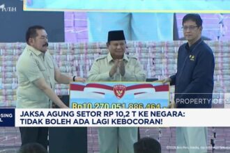 Jaksa Agung Serahkan Rp 10,2 Triliun ke Negara