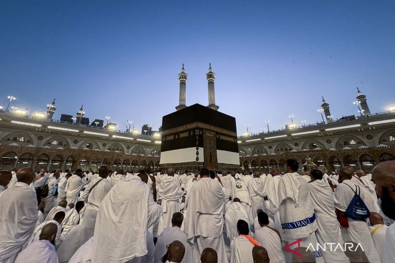 Jumlah Jamaah Calon Haji Indonesia Tiba di Makkah Capai 120.507 Orang