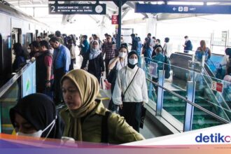 Kepadatan Terurai, Operasional Stasiun MRT Lebak Bulus Kembali Normal