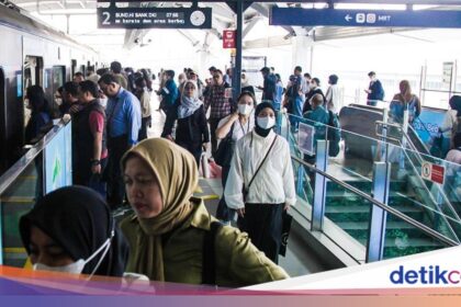 Kepadatan Terurai, Operasional Stasiun MRT Lebak Bulus Kembali Normal