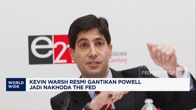 Kevin Warsh Ditunjuk Gantikan Powell sebagai Gubernur The Fed