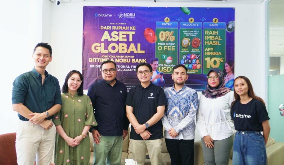 Kolaborasi Bittime dan Nobu Bank Jembatani Keuangan Tradisional dan Digital