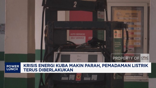 Krisis Energi Kuba Memburuk, Pemadaman Listrik Berkepanjangan
