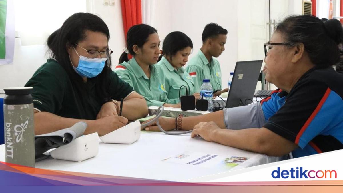 Lansia di NTT Antusias Ikuti Layanan Kesehatan Gratis pada HLUN 2026