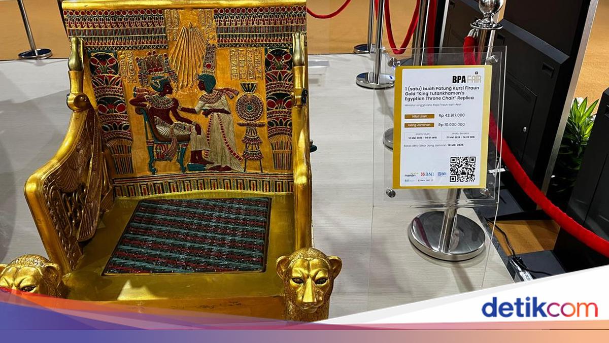 Lelang Kejaksaan Hadirkan 'Kursi Firaun' dan Minyak Mentah
