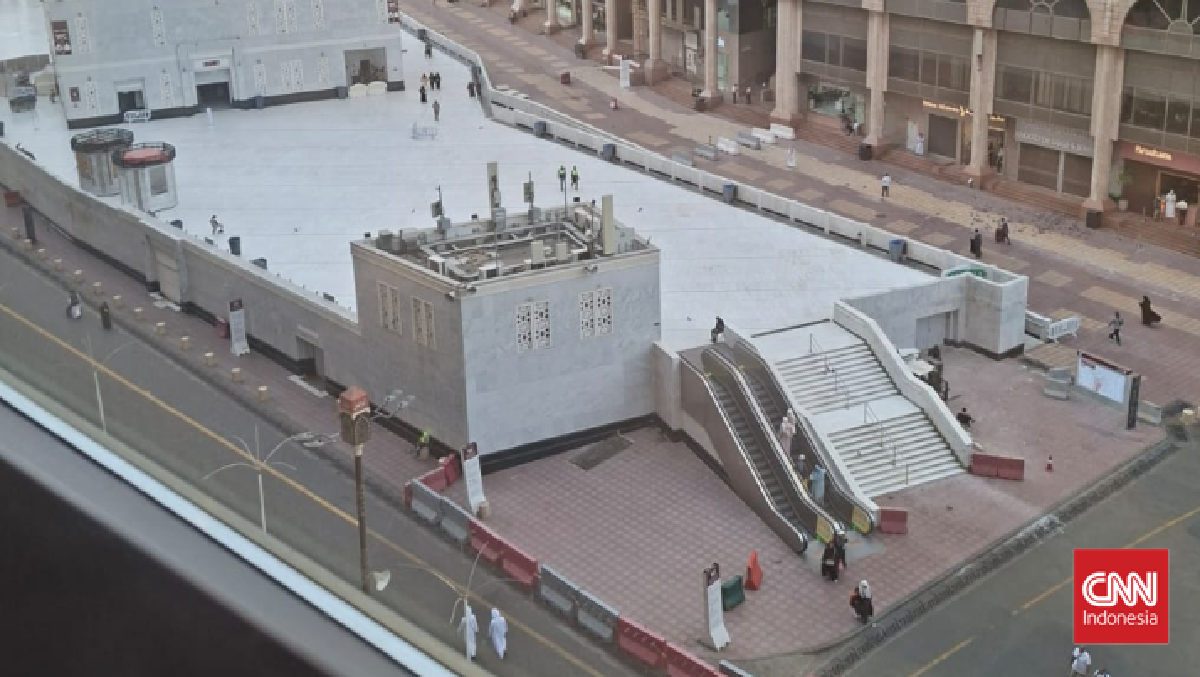 Masjidil Haram Sepi Usai Jemaah Haji Berangkat ke Arafah