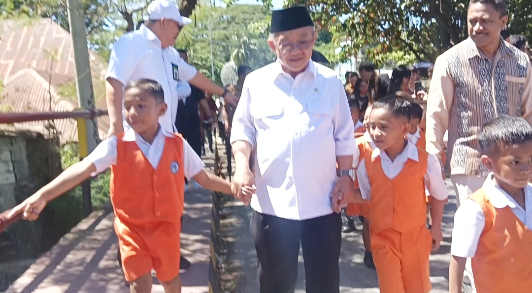 Mendikdasmen Membuka Revitalisasi TK Kristen di Kupang dengan Anggaran Rp863 Juta