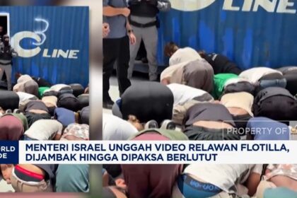 Menteri Israel Unggah Video Kontroversial Relawan Flotilla