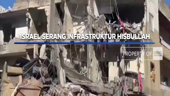 Militer Israel Lancarkan Serangan ke Infrastruktur Hisbullah