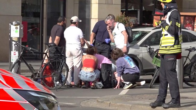 Mobil Seruduk Pejalan Kaki di Leipzig, Dua Tewas