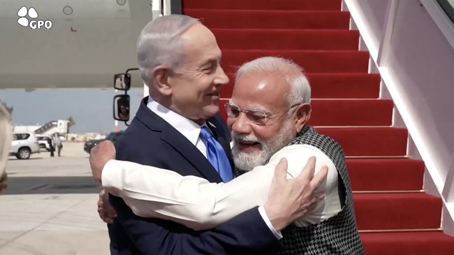 Netanyahu Puji Hubungan Erat Israel dan India