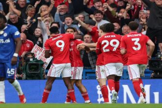 Nottingham Forest Kandaskan Chelsea dengan Dua Gol Awoniyi