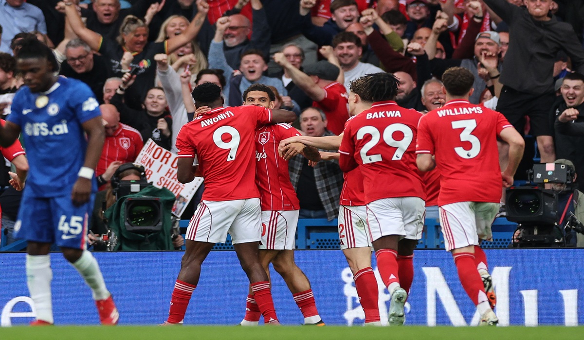 Nottingham Forest Kandaskan Chelsea dengan Dua Gol Awoniyi