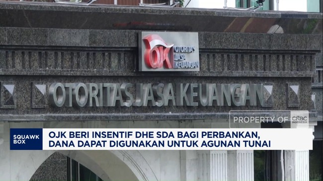 OJK Siapkan Insentif Perbankan untuk Devisa Ekspor SDA