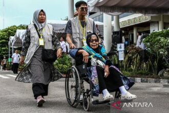 PPIH Anjurkan Jamaah Gunakan Pendorong Kursi Roda Resmi