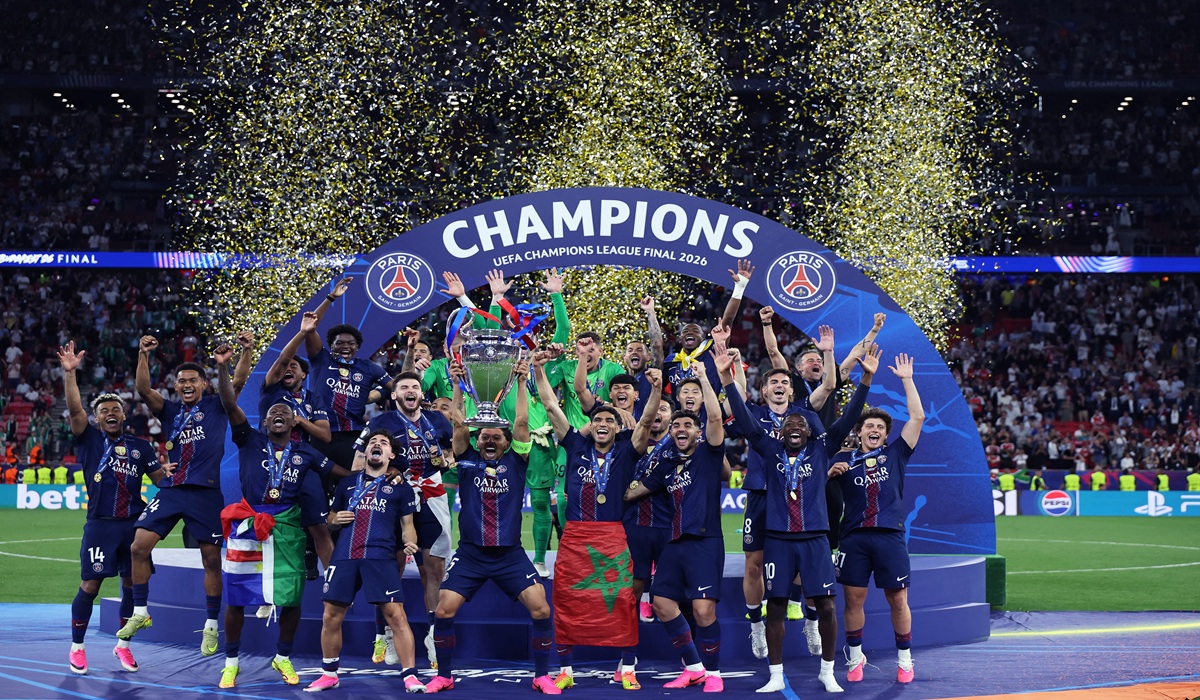 PSG Pertahankan Gelar Liga Champions di Puskas Arena