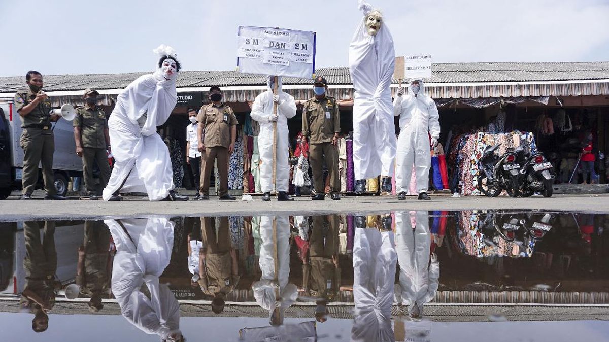 Penangkapan Pocong Jadi-jadian Viral di Tangerang