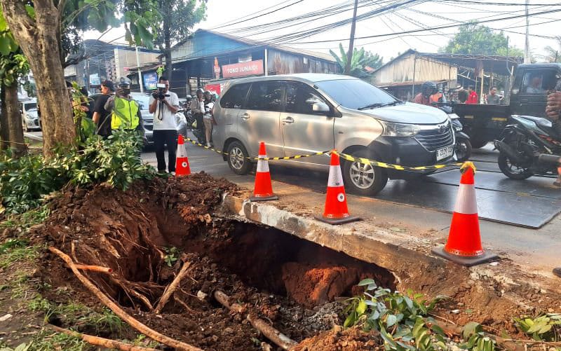 Perbaikan Saluran Air Lenteng Agung oleh SDA Ditargetkan Rampung 2 Pekan