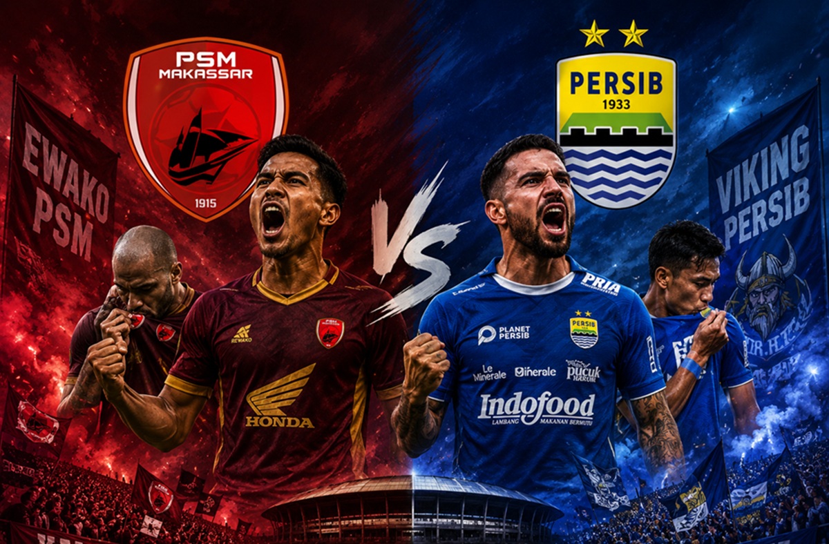 Persib Bandung Bidik Kemenangan Lawan PSM untuk Amankan Gelar Juara