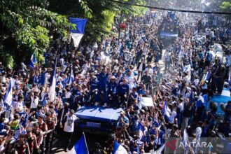 Persib Bandung Raih Hattrick Juara BRI Super League