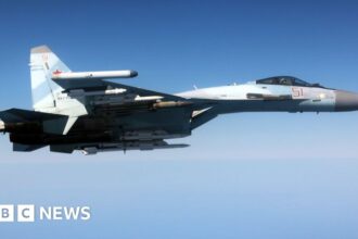 Pesawat Tempur Rusia Cegat Pesawat Mata-Mata RAF di Laut Hitam