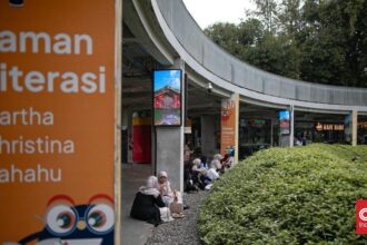 Pesona Taman Literasi Martha Tiahahu Tarik Minat Gen Z di Blok M