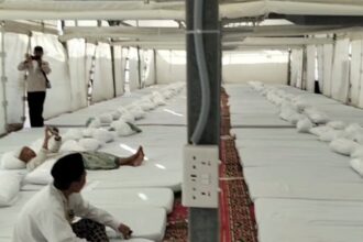 Petugas Haji Brebes Lakukan Survei Tenda di Arafah dan Mina