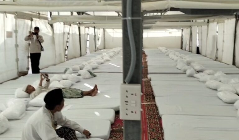 Petugas Haji Brebes Lakukan Survei Tenda di Arafah dan Mina